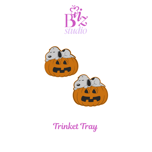 Floppy Ears 3D Pumpkin Trinket Tray