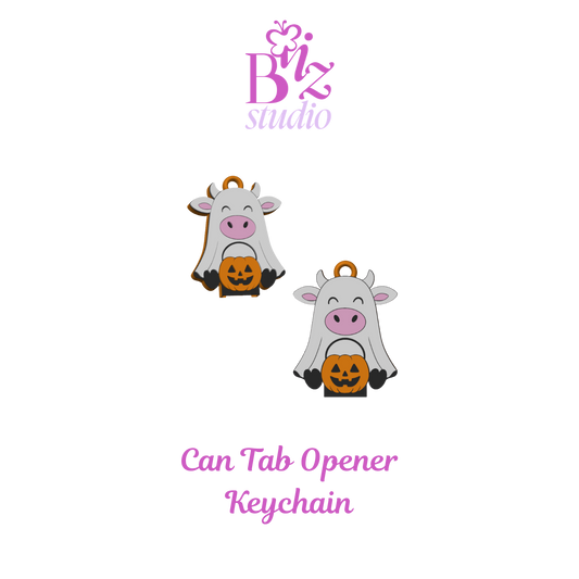 Ghost Cow 3D Can Tab Opener