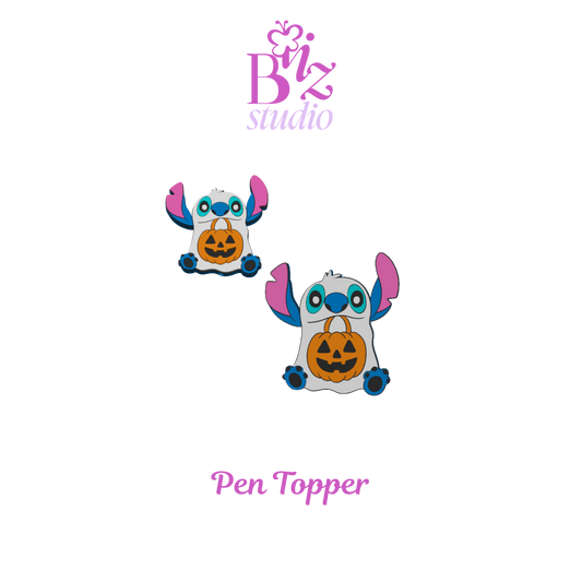 Blue Critter 3D Pen Topper
