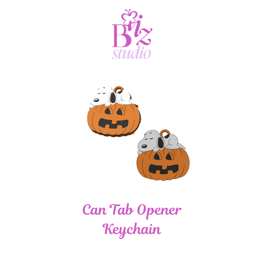 Floppy Ears 3D Pumpkin Can Tab Opener