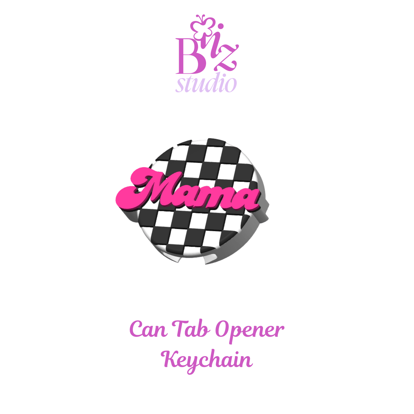 Checker Mama 3D Can Tab Opener