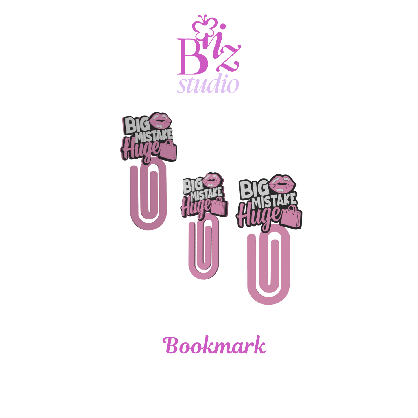 Big Mistake Huge 3D Paperclip