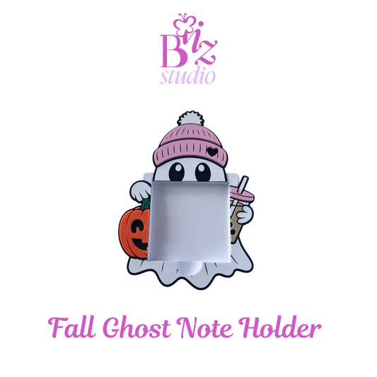 Fall Ghost 3D Sticky Note Holder