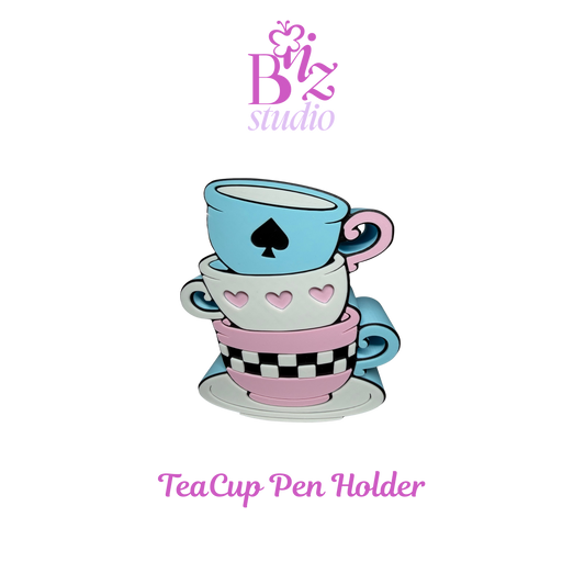 TeaCups 3D Pen Holder