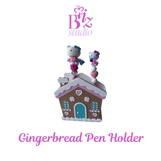 Gingerbread 3D Pen Holder