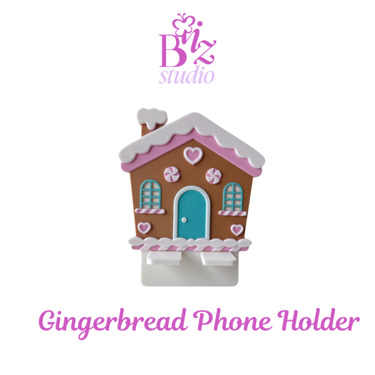 Gingerbread 3D Phone Holder