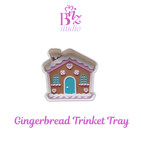 Gingerbread 3D Trinket Tray