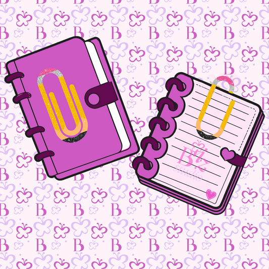 Jumbo Pencil Designs Paperclip