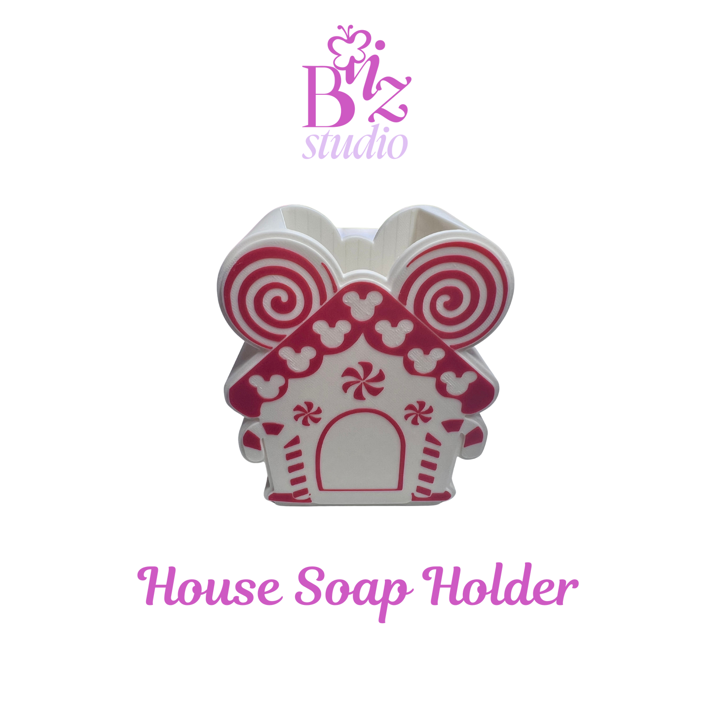 House Soap Holder 3D