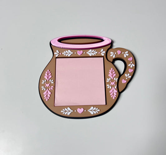 Jarrito 3D Sticky Note Holder