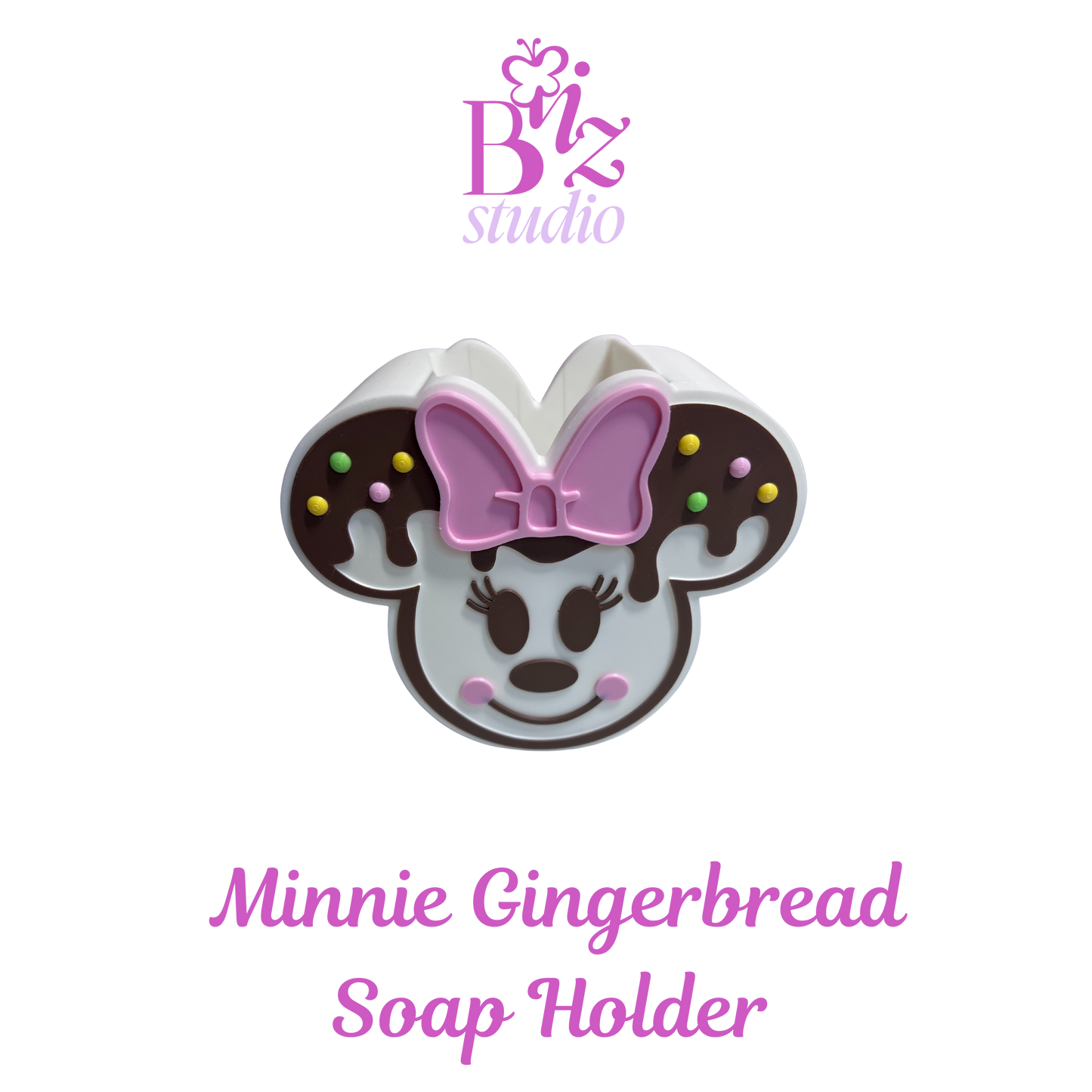 Minnie Gingerbread 3D Soap Holder