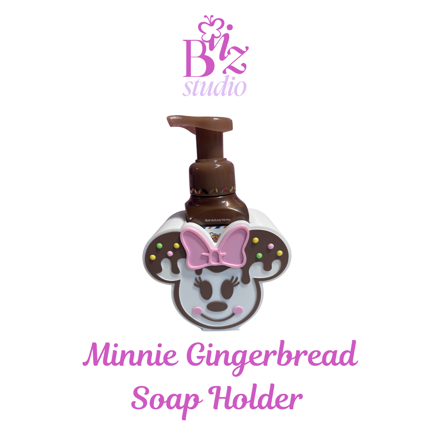 Minnie Gingerbread 3D Soap Holder
