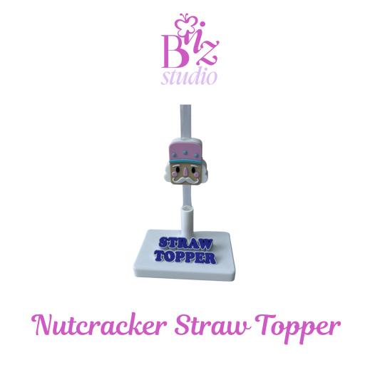 Nutcracker 3D Straw Topper
