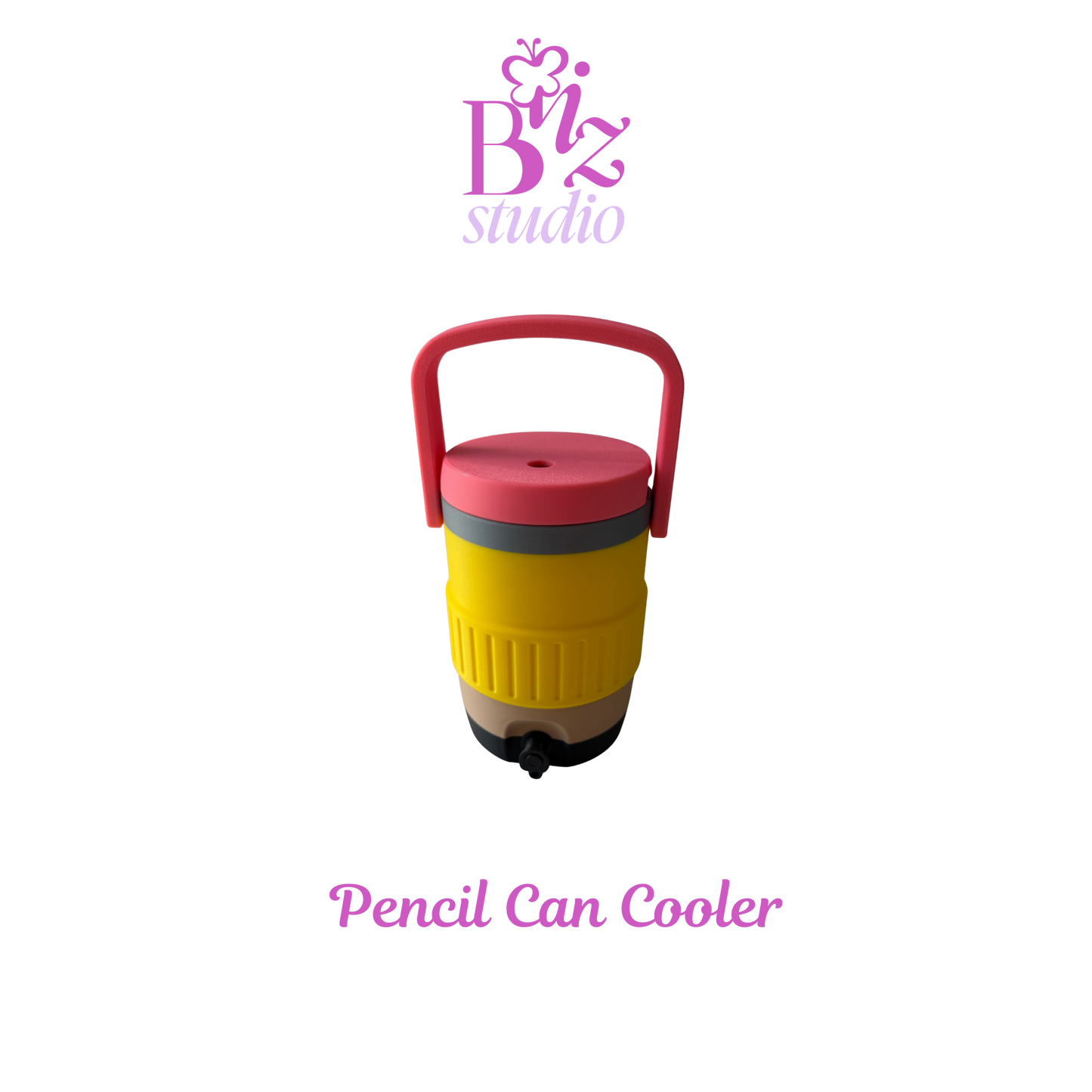Pencil 3D Can Cooler