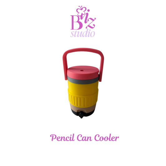 Pencil 3D Can Cooler