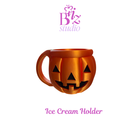 Pumpkin 3D Ice Cream Holder