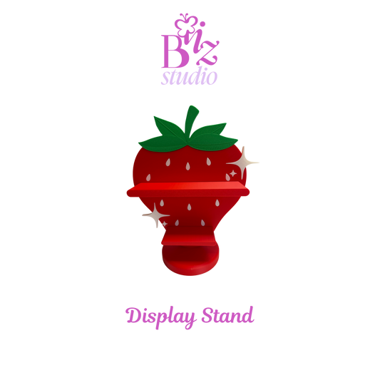 Strawberry 3D Display Stand