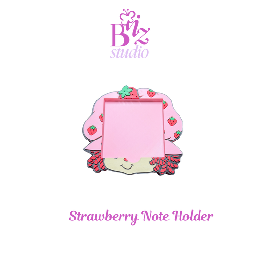 Strawberry 3D Sticky Note Holder