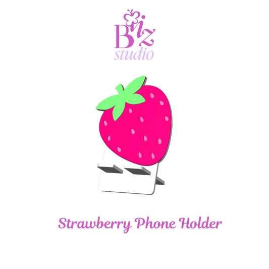 Strawberry 3D Phone Holder