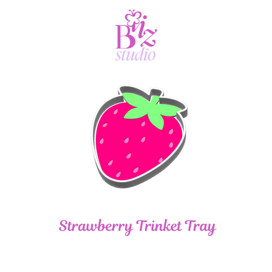 Strawberry 3D Trinket Tray
