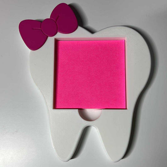 3D Tooth Sticky Note Holder