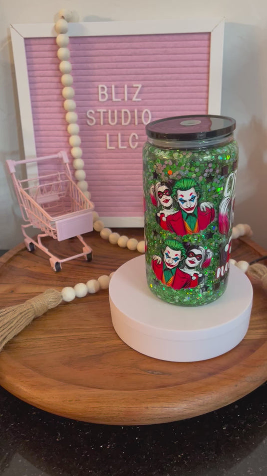 Harley Quinn & Joker Snowglobe