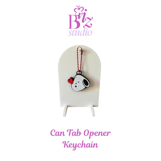 Classic Pup 3D Can Opener Keychain